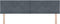 vidaXL - Hoofdbord - met - Diamant - Blokken - Design - - - Donkergrijs - - - 180 - cm - - - Fluweel