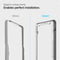 Spigen AGL03088 - AlignMaster Full Cover Glass - 9H gehard glas - (2 stuks)