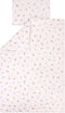 Kinder Jersey Beddengoedset 100 x 135 cm + 40 x 60 cm 2-delige Set Inclusief Dekbedovertrek en Kusse