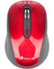 NGS Haze - Draadloze Optische Muis - 1600dpi - Nevelrood