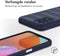iMoshion Hoesje Geschikt voor Samsung Galaxy A32 (5G) Hoesje Siliconen - iMoshion EasyGrip Backcover - Donkerblauw