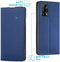 iMoshion Hoesje Geschikt voor Oppo A74 (4G) Hoesje Met Pasjeshouder - iMoshion Slim Folio Bookcase - Blauw
