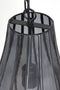 Light & Living Hanglamp Micha - 29cm - Mat Zwart