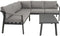 Lesli Living Loungehoekset Belgium - Hoekloungeset - Aluminium frame - Antraciet