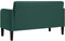 vidaXL - Loveseat - bank - 109 - cm - fluweel - donkergroen