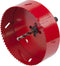 Wolfcraft 5495000 - Gatenzaag BiM ø127 mm - Inclusief centreerboor HSS Ø 6 mm - Rood