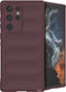 imoshion Hoesje - Geschikt voor Samsung Galaxy S22 Ultra - EasyGrip Backcover - Aubergine
