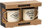Gentlemen’s Hardware Retro Emaille Espresso Mokjes Set van 2 Creme 150 ml