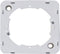 Wandcontactdoos opbouwrand / wit