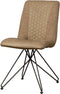 SIDD Capri sidechair - Vintage Brown + Linen Brown