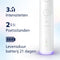 Philips Sonicare 6100 HX7400/01 - Oplaadbare sonische tandenborstel - Sensitive-opzetborstel - Wit