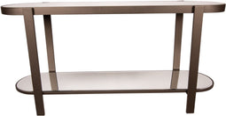 PTMD Yozan Console Table Mirror Metal Legs