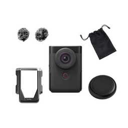 CANON Powershot V10 Advanced Vlogging Kit Zwart Compactcamera Zwart