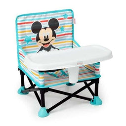 DISNEY BABY Mickey Mouse stoelverhoger, Pop 'n Sit Booster, binnen, buiten, praktisch en compact,...