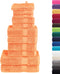 vidaXL - 12-delige - Handdoekenset - SOLUND - 600 - g/m² - oranje
