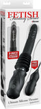 Pipedream - Fetish Fantasy - Ultimate Silicone Thruster - Stotende Vibrator met Handvat - Zwart