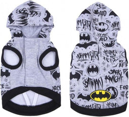BATMAN - Honden Hoodie - S (Lengte 32cm - Borst 50-58cm)
