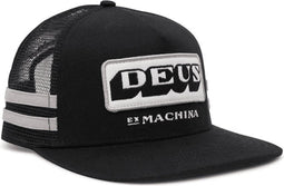 Deus Cannoli Black Trucker Cap