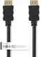 Nedis CVGL34002BK250 - High Speed HDMI-kabel met ethernet - 4K 3D Deep Color - Zwart