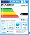 ASKO T208C.W - Condensdroger - Automatische programma's en beddengoedprogramma - Wit