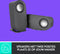 Logitech Z407 - Desktopspeakers - 2.1-systeem met Bluetooth en USB - Grafietgrijs