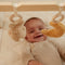 Little Dutch Newborn - Babygym - Houten speelboog met 3 speeltjes - Hout naturel