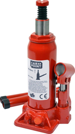 Carpoint - Hydraulische Potkrik 5 Ton - Hefbereik 200-405mm - Rood