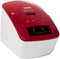 Brother QL-600R - Labelprinter - Direct thermisch 300 x 600 DPI - Rood