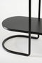 Mica Decorations Cordoba Plantentafel - L58 x B20 x H50 cm - Metaal - Zwart