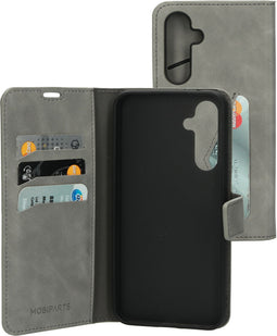 Mobiparts Galaxy A54 (2023) 5G - Classic Wallet Case - Ruimte voor pasjes - Granite Grey