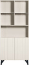 WOOOD Miller 2-Deurs Opbergkast - Grenen - Dust - 200x90x37