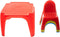 Starplay Speeltafel En Stoelen Set Rood 5-delig