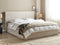VION - Bed met opbergruimte - Beige - 180 x 200 cm - Polyester