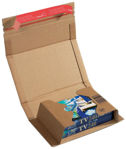 Colompac verzenddoos CP020, ft 21,7 x 15,5 x 6 cm, bruin 20 stuks