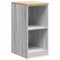 vidaXL - Garagekast - 40x51x85 - cm - massief - grenenhout - grijs - sonoma
