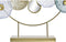 Decoratieve figuren DKD Home Decor Spiegel Gouden Metaal (44 x 8 x 46 cm)