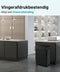 Five Stars® TR302A - Sensorprullenbak - 60 Liter / 2x 30 Liter - Afvalscheiding - Soft Close Deksel - Zwart