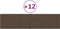 vidaXL - Wandpanelen - 12 - st - 1,08 - m² - 60x15 - cm - stof - bruin