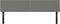 vidaXL - Hoofdborden - 2 - st - 80x5x78/88 - cm - stof - donkergrijs