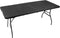 Gardlov Opvouwbare Tuintafel 180 cm - Zwart - HDPE Tafelblad - Gepoedercoat Staal