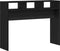 vidaXL - Consoletafel - Zwart - Eiken - 105x30x80 - cm - Geengineerd - Hout
