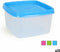 Vierkante Lunchtrommel met Deksel 500 ml Vierkant 12 x 12 x 7 cm (12 Stuks)