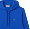 Lacoste Bio Cotton Fleece Hoodie - Heren - Regular fit - Blauw - Maat XS