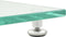 vidaXL - Speakerstandaarden - zuil-ontwerp - gehard - glas - zilver - 2 - st