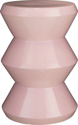 Mica Decorations Bijzettafel - H42 x Ø31 cm - Keramiek - Lila
