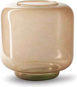 Eco vaas 'round' zand h19 d19 cm