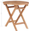 vidaXL - Tuintafel - inklapbaar - 45 - cm - massief - teakhout