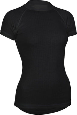 Avento Thermoshirt - Korte Mouw - Aansluitend - Zwart - Maat 40
