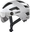 Abus Hyban 2.0 ACE - Fietshelm - Vizier en topgrids - polar white