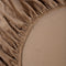 Sjumo Splittopper Hoeslaken - Silky Smooth - 200 x 210/220 cm - Timeless Taupe